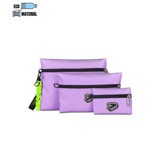 Picture of SEVEN TRIO FOR ONE LILAC PENCIL CASE
